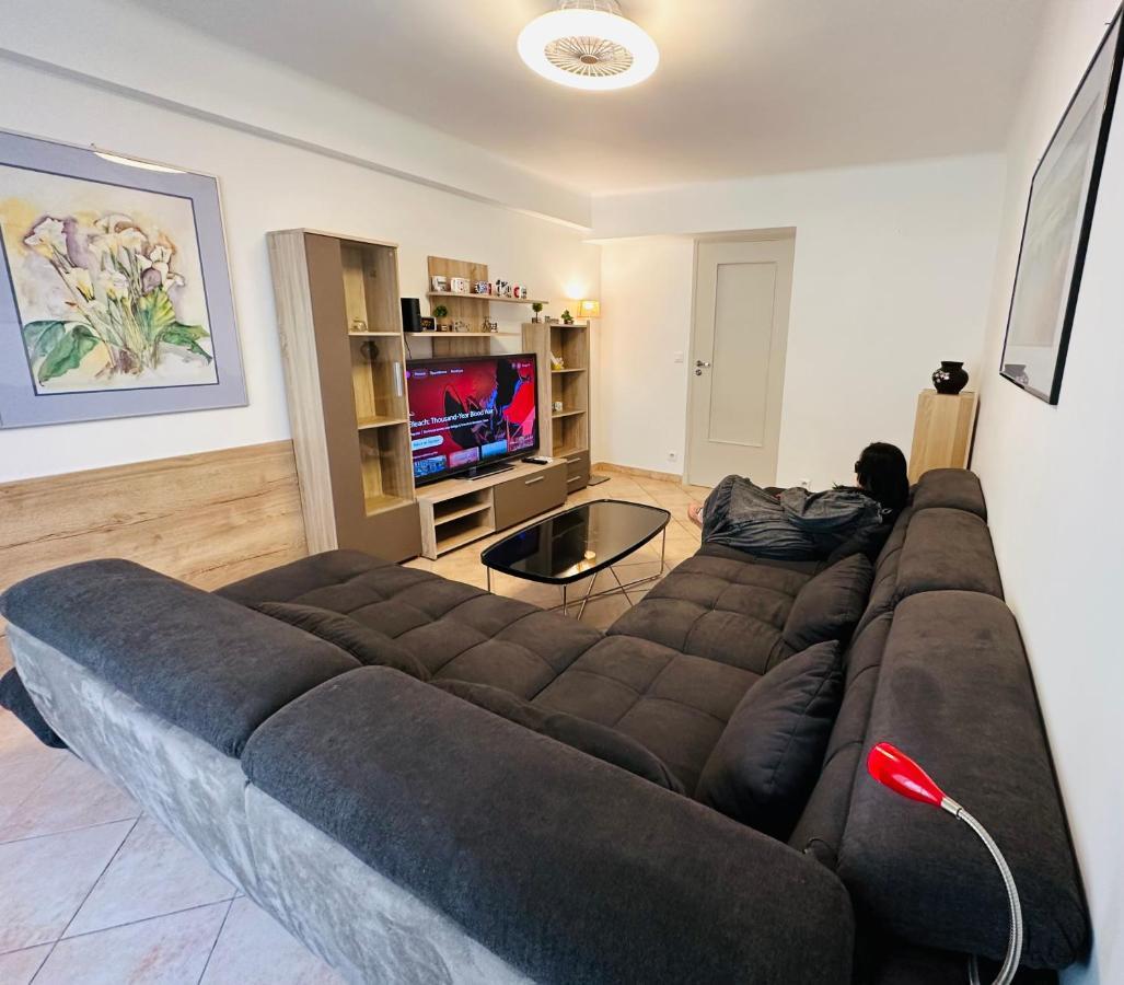 Appartement The - 3 Rooms, 3air Cond, 3tv, 3fans, 2 Wc, Wifi Everywhere 5min Aeroport, Train, Beach, 1min Tram, 15 Min Centre, Port, Parking Possible *
